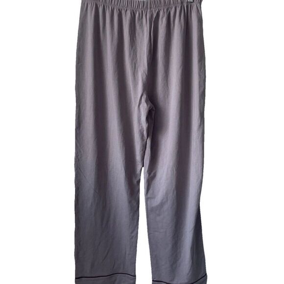 New Lunya Slumberknit Essential Button Down Pant Set /Pajamas  Medium Burgundy - Picture 10 of 10